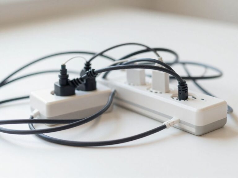 Dlaczego nie wolno łączyć kilku przedłużaczy elektrycznych szeregowo?